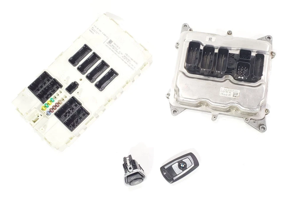 BMW 428I 2014 2015 2016 OEM DME interruptor de llave módulo de computadora 938110201 8639594-01 Foto 2 de 4