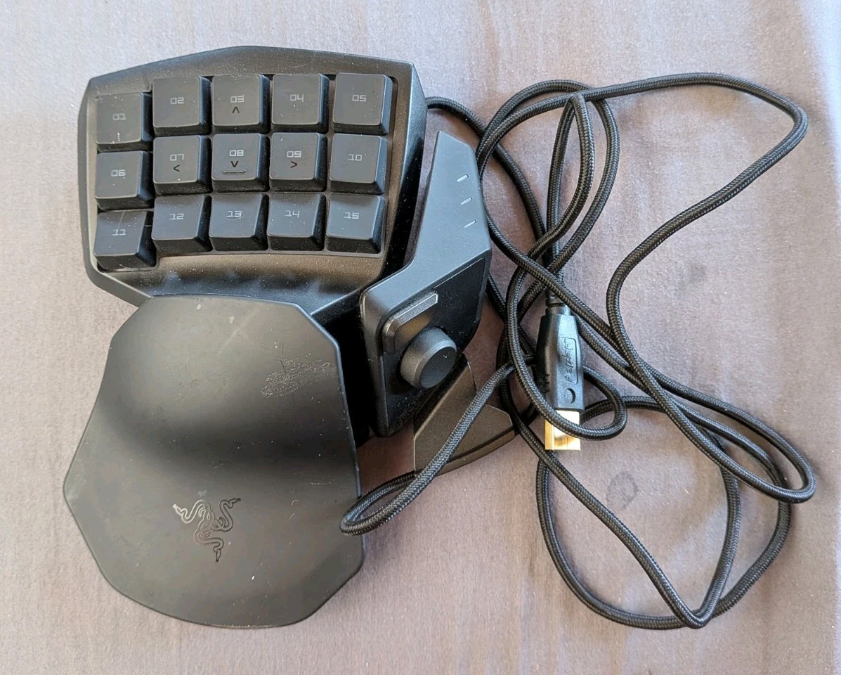 Razer Tartarus V1 Wired Gaming Keypad Model RZ07-0103 | Tested | eBay