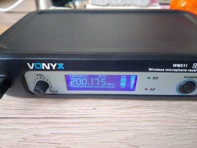 FUNKMIKROFON unbenutzt OVP VONYX WM511 HT-218 200.175MHz rauschfrei          K21