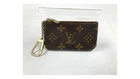 Louis Vuitton M62650 Monogram Pochette Cles Key ring Chain Coin case
