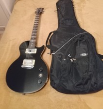 EPOCH BY GIBSON BALDWIN black les paul guitar with gig bag
