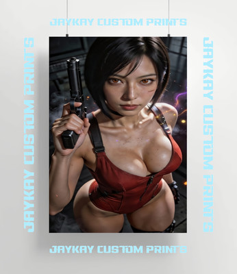 Resident Evil Sexy Ada Wong Poster Print - No Frame