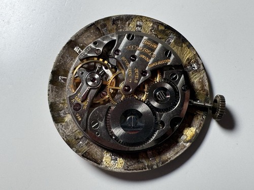 movimento orologio lecoultre vacheron constantin quadrante misterioso - Foto 2 di 12