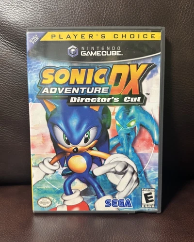 Sonic Adventure DX: Director's Cut (GameCube) Case and Manual Only NO GAME