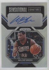 2022-23 Panini Prizm Sensational Signatures Silver Willie Green #SS-WG Auto 1e6a