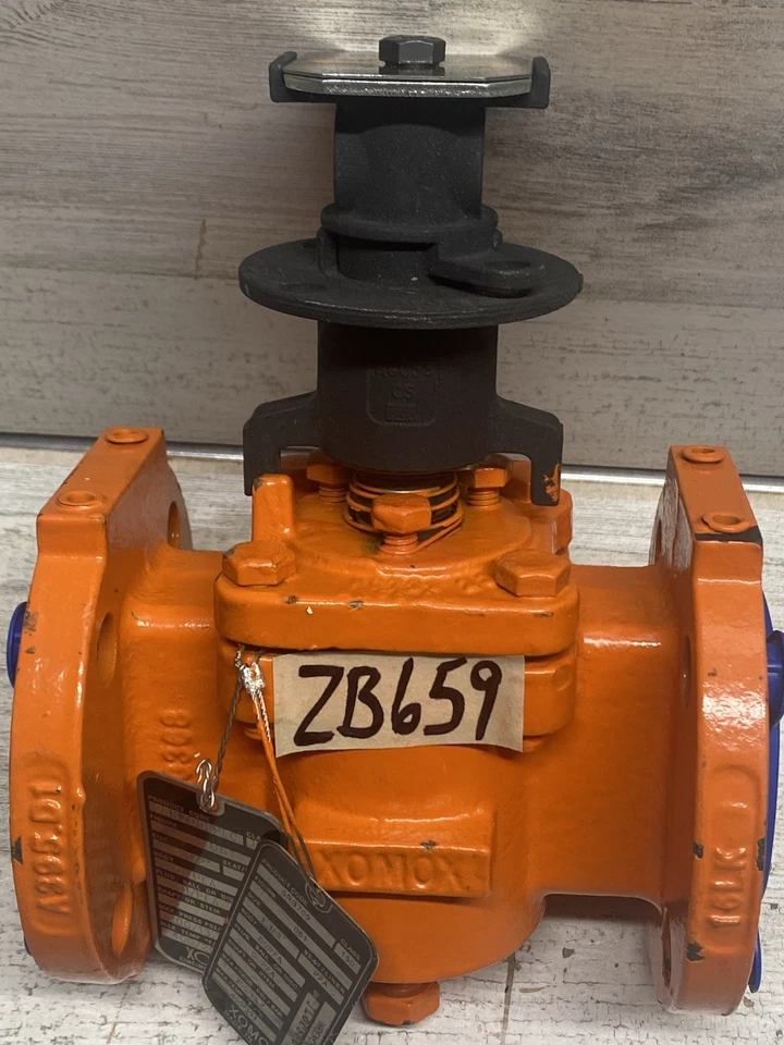 Tufline Xomox 9RB709 — 1-1/2" Manual Ball Valve 200PSI 400°F DI/PFA Class 150 - Image 4 of 4