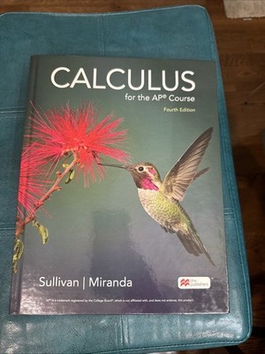 Calculus For The AP Course By Michael Sullivan. Brand New.