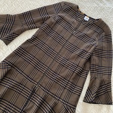 Cabi 3902 Flounce Jacket Classic Tartan Plaid Bell Sleeve New w Tags Pick Size