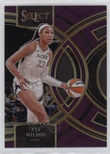 2024 Panini Select WNBA Premier Level Purple Prizm 29/149 A'ja Wilson #158 ld5