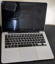 Macbook Pro A1502 For Parts, No ssd or wifi card, screen has issues