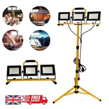 LED Work Light 3x30W Site Lights IP66 Tripod Flood Portable Inspection Lamp