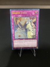 Solemn Strike (Secret Rare) RA02-EN079  1st Edition