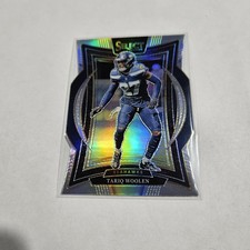 2024 Panini Select - Concourse Tariq Woolen #95 Silver Prizm Die-Cut