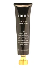 TRULY Beauty 24K Gold Black Soap 2-in-1 Luxury Butter Impurity Cleanser 5 oz