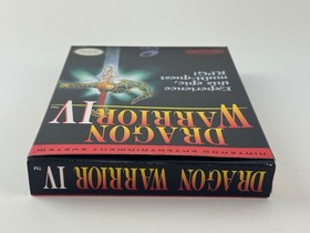 Dragon Warrior 4 (Nintendo NES, 1992) CIB Complete w/Protector, Manual & Box VGC