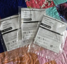 Lot Of 3 Cardinal Health Urine Leg Bags 739ml