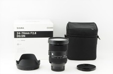 [ Near MINT w/ Hood ] Sigma 24-70mm f/2.8 DG DN Lens for Sony E mount #24474EE
