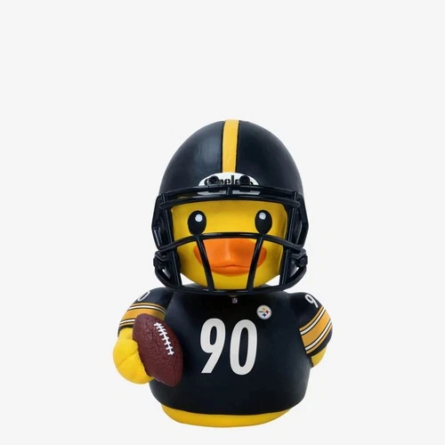 T.J. Watt Pittsburgh Steelers Bobble Duck Mini Bobblehead NFL Football