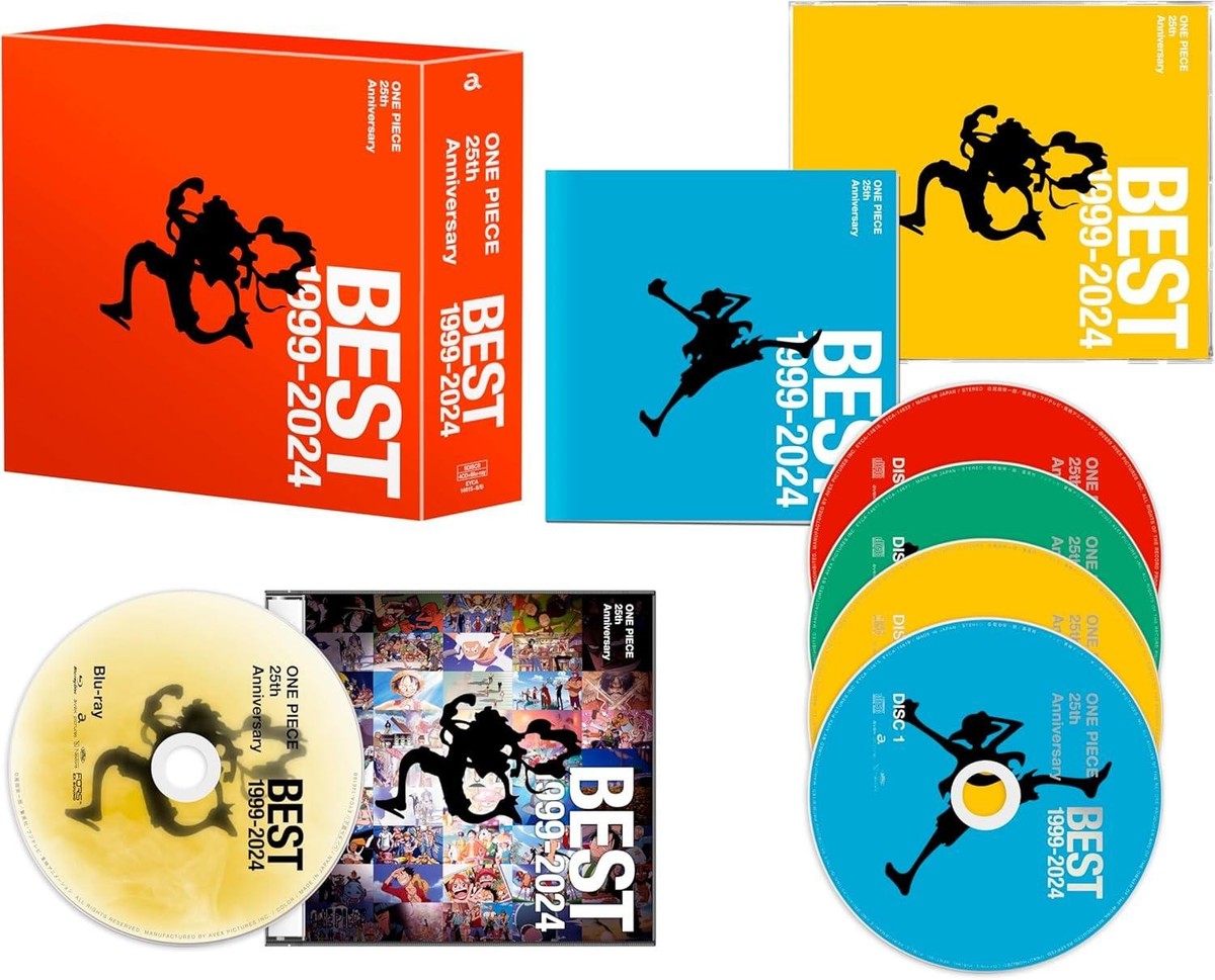 【貴重】ONE PIECE CD セット販売 CD ONE PIECE 25th Anniversary BEST 1999-2024 [First Press Ltd