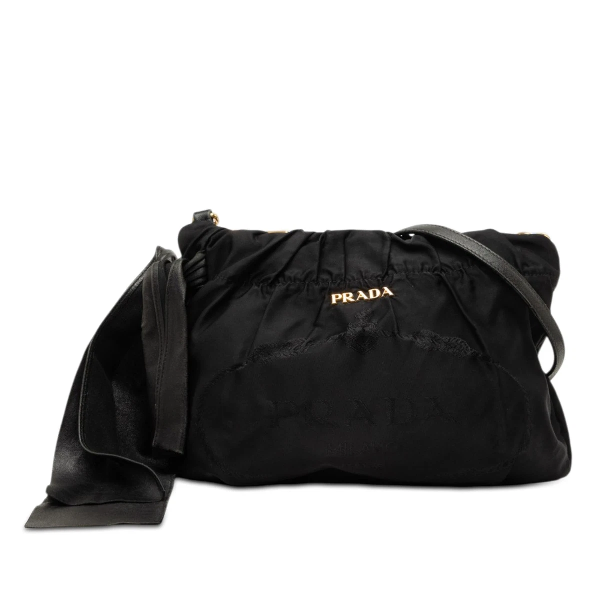PRADA Bow Black Bags & Handbags for Women for sale | eBay