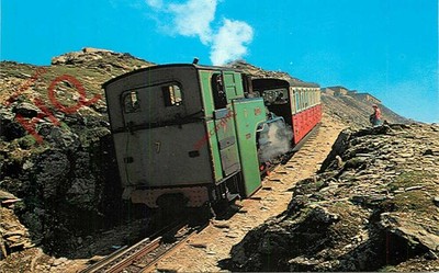 Ansichtskarte-:SNOWDON MOUNTAIN RAILWAY [COLOURMASTER]