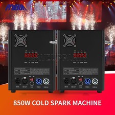 PAIDUN 2PCS Cold Spark Firework Machine 850W Stage Effect Wedding Event Party DJ