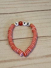 Valentine Beaded Bracelet Teens Women Jewelry Handmade Valentine Gifts