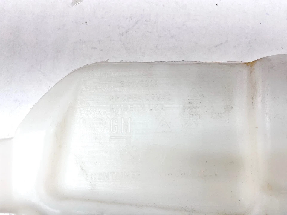 20-24 GMC SIERRA 2500 3500 HD PARABRISAS LAVADORA LÍQUIDO DEPÓSITO OEM Foto 3 de 4