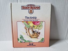 Vintage 1985 Worlds of Wonder TEDDY RUXPIN "The Airship" Hard Cover Book 1