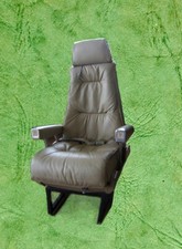 2 Sièges Avion club cuir passagers beechcraft