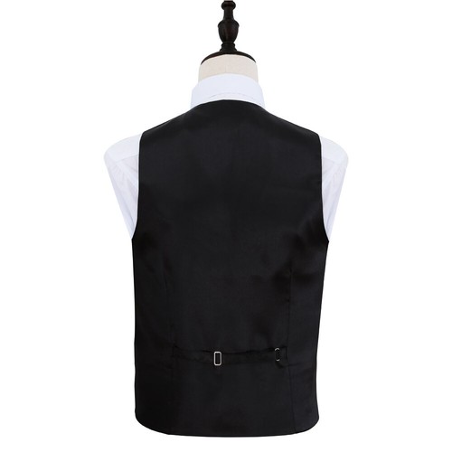 Gilet smoking uomo tessuto paisley bohemien formale matrimonio gilet vestito di DQT - Foto 14 di 18