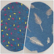 20 Pcs Clothing Patch Kit Denim Patches Dress Patterns Printed Craft Blouse