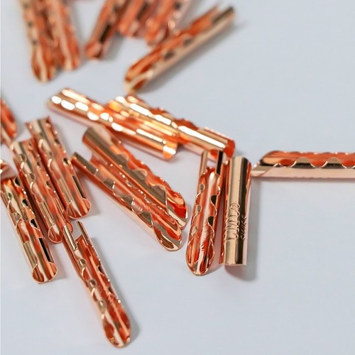 8x CMC Bronze Copper 4mm BFA Banana Plug Z-Type Speaker Wire Connector Terminal - Picture 1 of 5