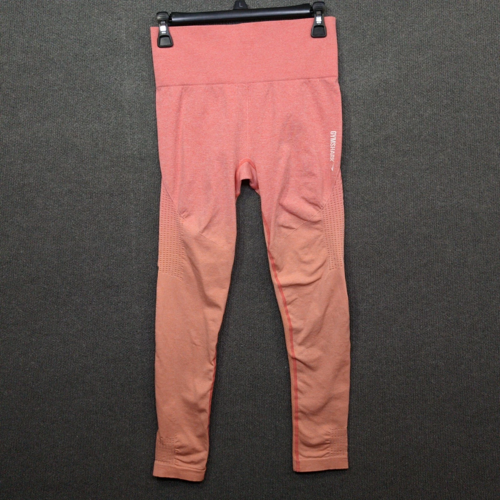 gymshark adapt seamless ombre peach athletic comfort leggings