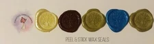 wax seal stickers