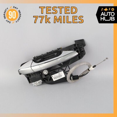 07-13 Mercedes W221 S400 S550 Rear Right Exterior Door Handle Keyless Go OEM 77k
