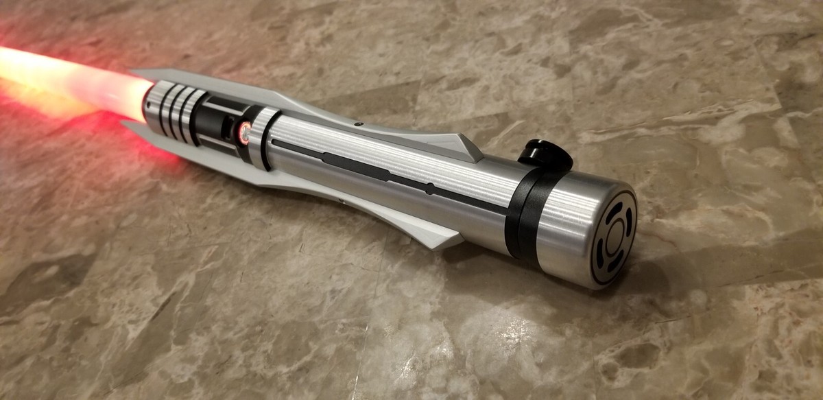 Raven Lightsaber Pixel Color Change SD Card Bluetooth Light Saber