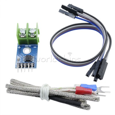 MAX6675 MAX31855 Module + K Type Thermocouple Probe Sensor For Arduino New