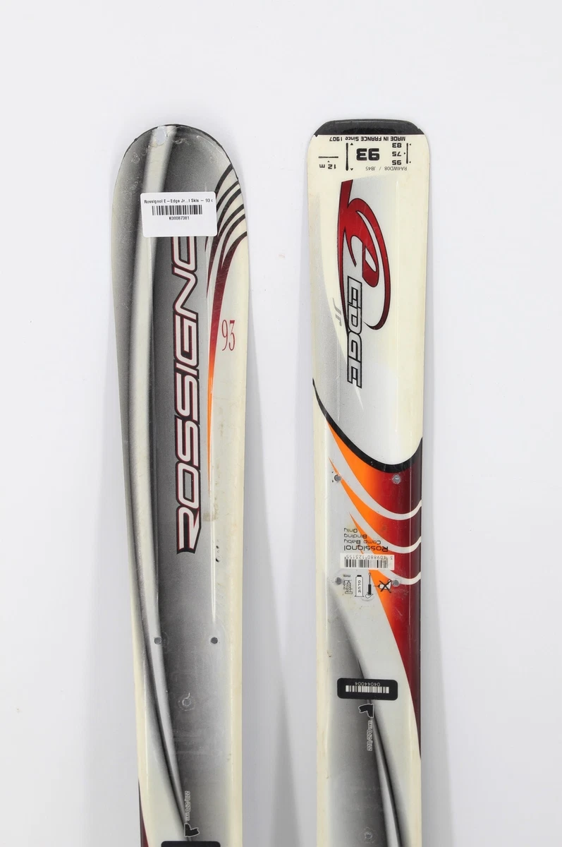 Rossignol E Edge Jr. Kids Flat Skis 93 cm Used eBay