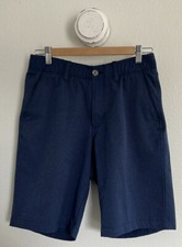 Under Armour Heat Gear Golf Shorts 10  Length Blue Men  s 30