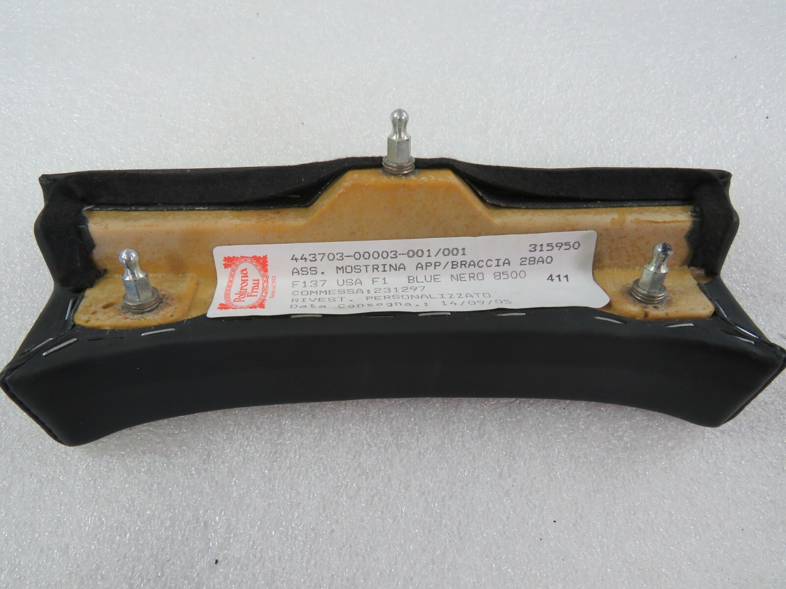 Ferrari 612 Scaglietti, Rear Console Insert, Used, P/N 67177800