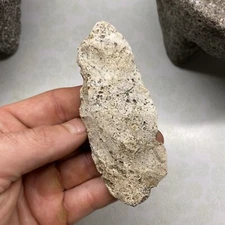 MLC s4068 Flint Celt Spade Knife Blade Arrowhead Monroe Co Illinois Artifact