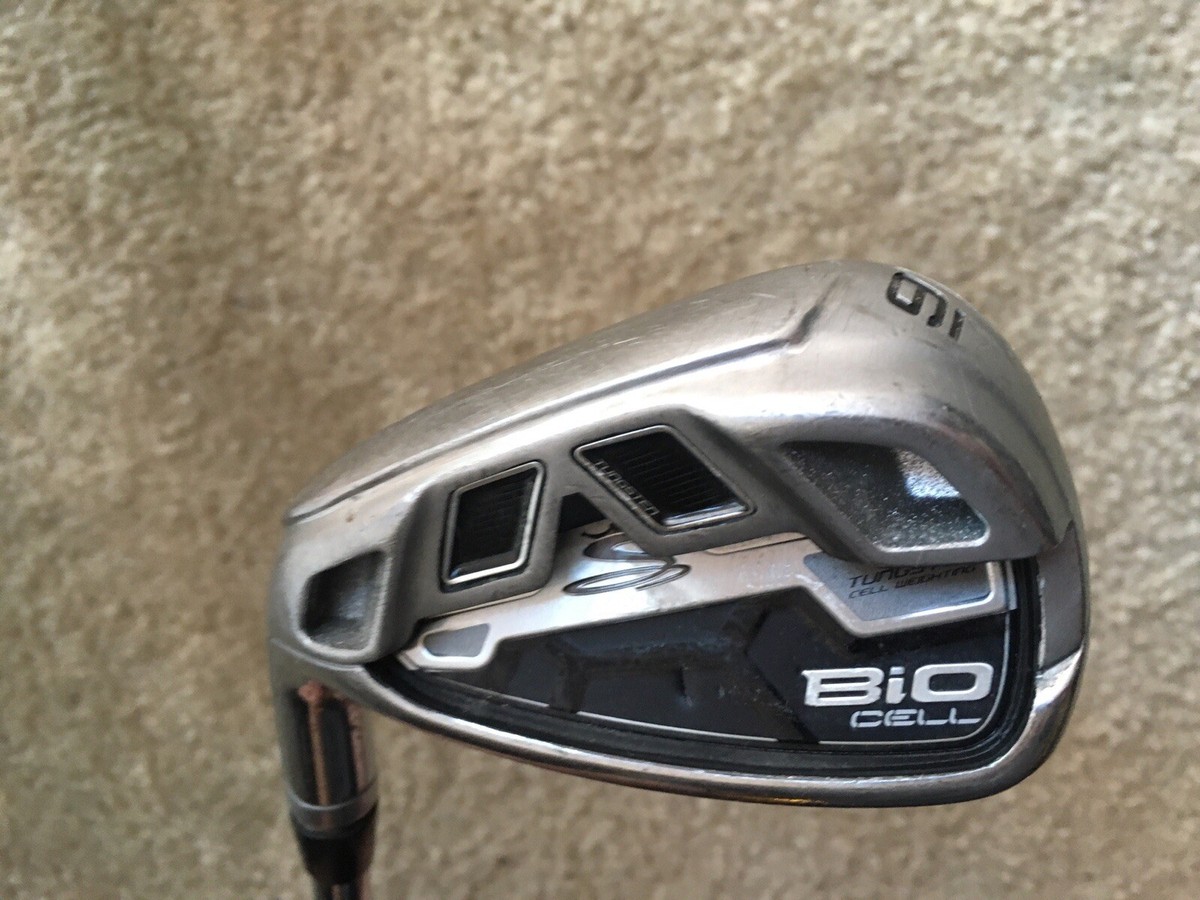 Left Handed Cobra Bio Cell 9 Iron Dynalite 85 Stiff Flex Steel 