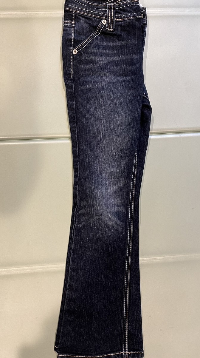 Justice Jeans, Boot Cut, Diamond-Stud Back Pockets, Girls Size 8R