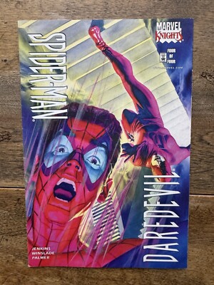 DAREDEVIL/SPIDER-MAN #4 MARVEL KNIGHTS   2001   We Combine