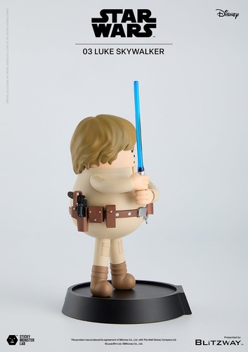 STAR WARS DARTH VADER BLITZWAY SML 03 LUKE SKYWALKER Lab lightsaber LED Figure - Picture 9 of 10