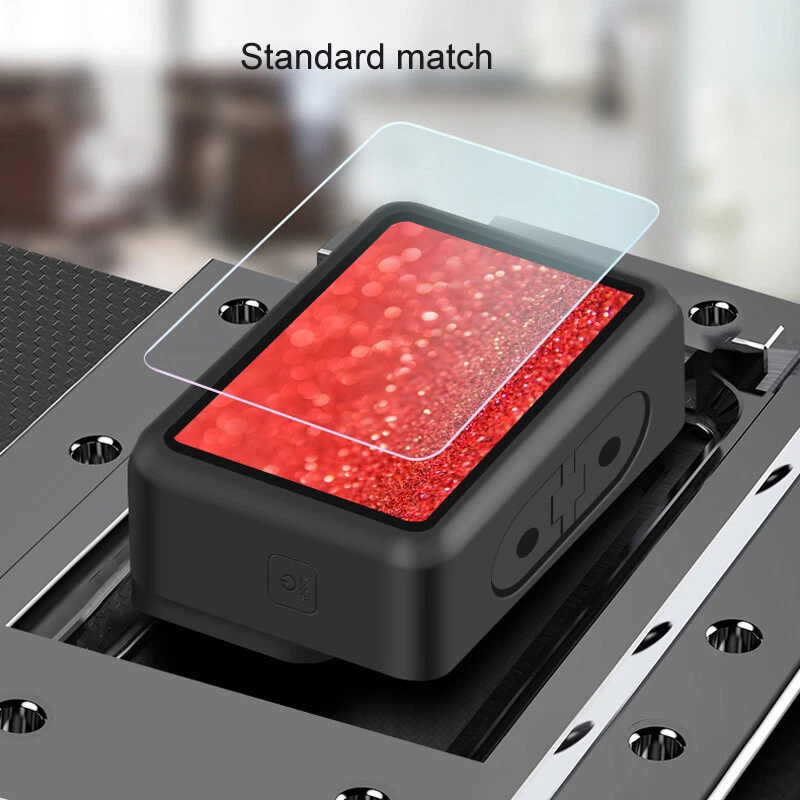 PULUZ For GoPro HERO 8 Black Lens + LCD Screen Protector Tempered Glass Film - Image 2 of 4