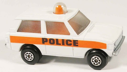 MINT MATCHBOX 20 POLICE RANGE ROVER ROLAMATICS VINTAGE LESNEY SUPERFAST ENGLAND - Picture 5 of 6