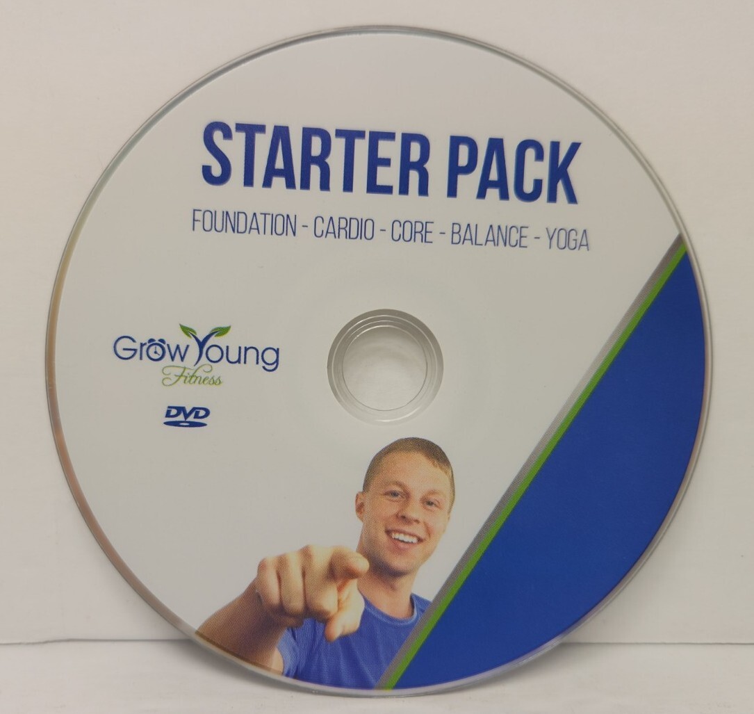 GROW YOUNG FITNESS Starter Pack Foundation Cardio Core Balance Yoga