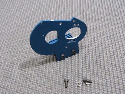 Vintage Team Associated RC10T RC10 Buggy Litesink Motor Mount Plate (Blue) - Picture 11 of 11